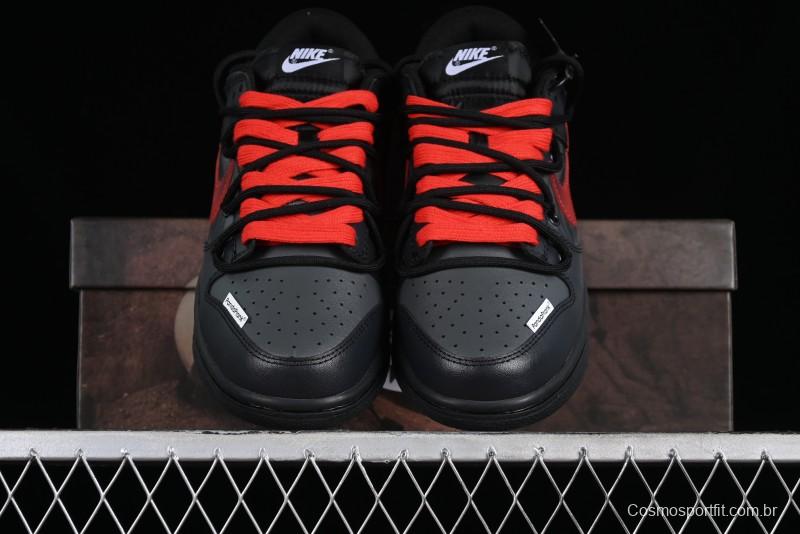 Nike Dunk Low Panda Prank Universe Exploration - Boundless Abyss Cool Black SB Strap Low Top Casual Skate Shoes - DV0831-002